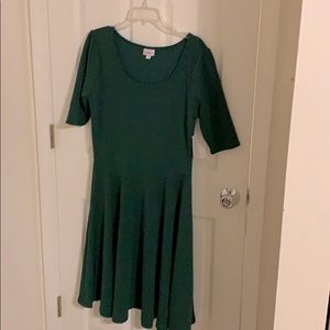 NWT Lularoe Amelia CL Kelly green